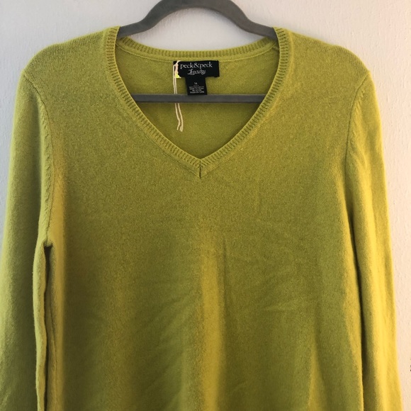 Peck & Peck Sweater CASHMERE - Picture 3 of 9